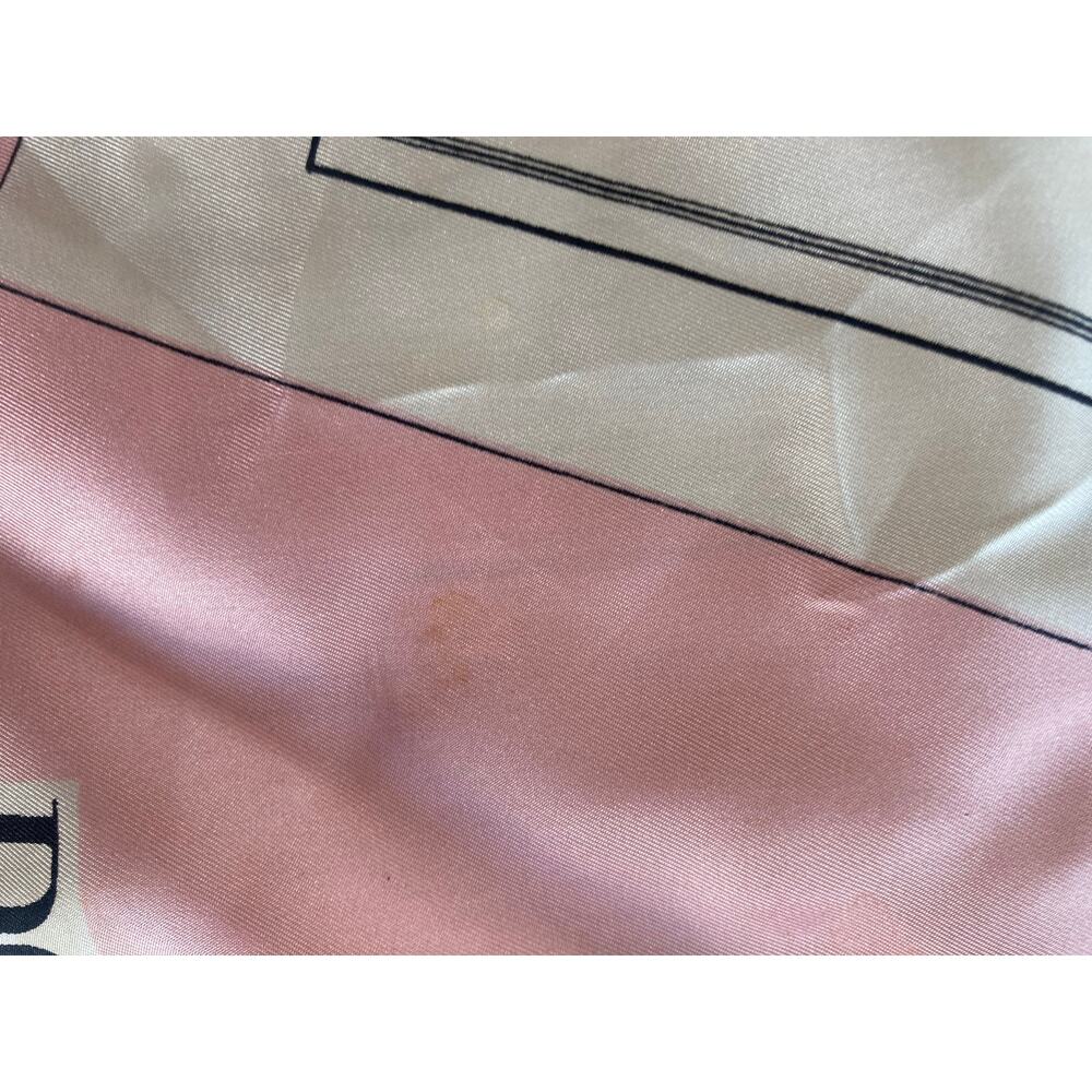 Doro Rare 1960's Hardy Amies Style Royal Opera House Italian Silk Vintage Scarf - Picture 6 of 8